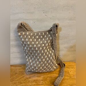 Vintage Arizona Jean Company Distinctive Basket Weave Pattern Crossbody